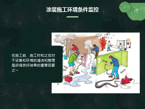 油漆施工培训资料-环境条件控制