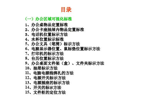 5S可视化标准(PPT93页)