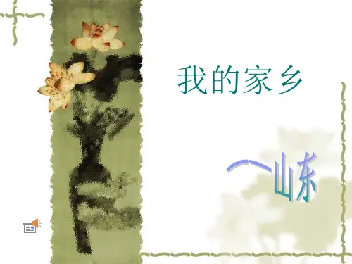 山东家乡秀展示课件