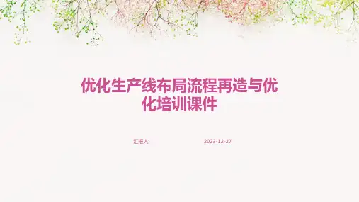 优化生产线布局流程再造与优化培训课件
