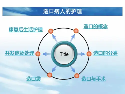 造口病人的护理课件