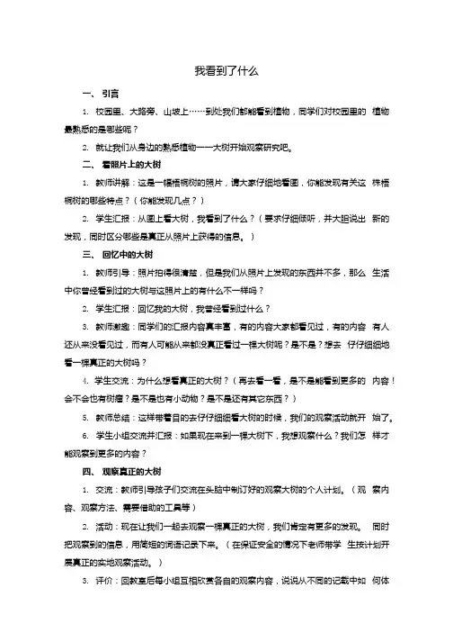 科学第二课堂教案.docx