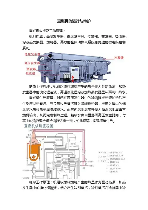 直燃机的运行与维护