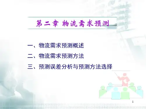 第2章-物流需求预测