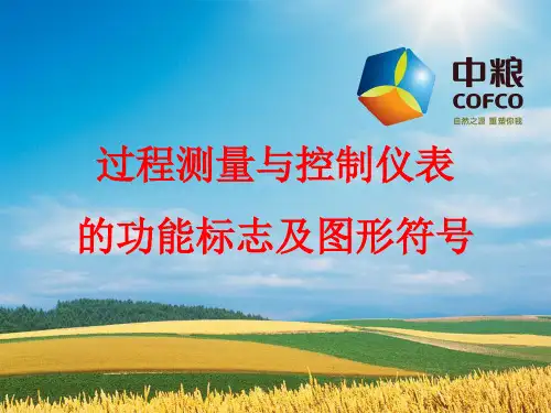 自控仪表功能标识及图形符号