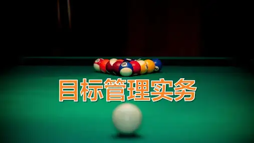 优质PPT模板-培训课件人力资源  目标管理  企业导航  二合一(11)