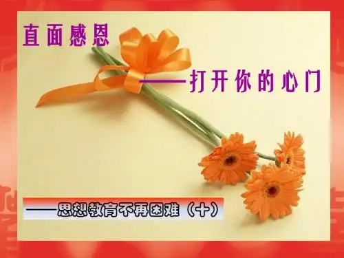 感恩父母心灵感悟人生在世