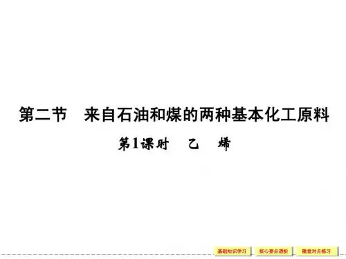 3.2.1 乙 烯 同步课件(人教版必修2)