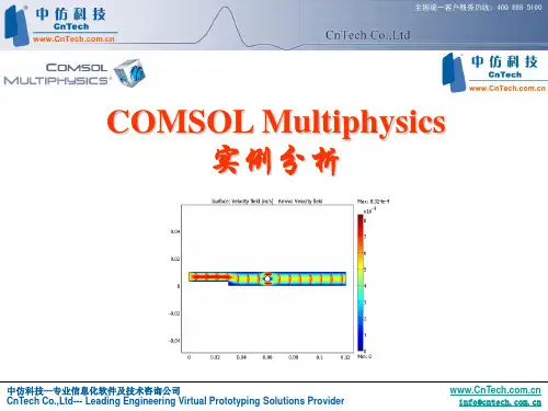 COMSOL实例分析