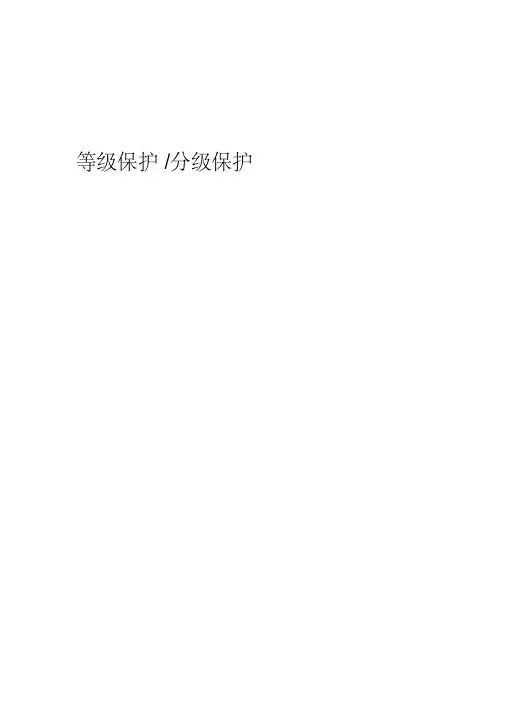 新版等级保护分级保护.pdf