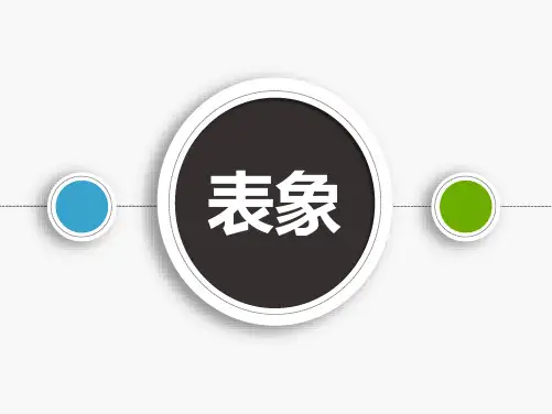 认知心理学(表象)