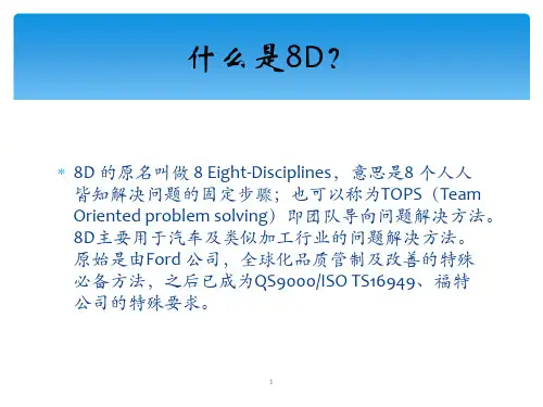 8DReport培训教材