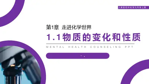《物质的变化和性质》PPT精品课件