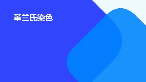 《革兰氏染色》课件