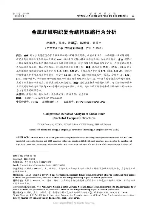 219515805_金属纤维钩织复合结构压缩行为分析