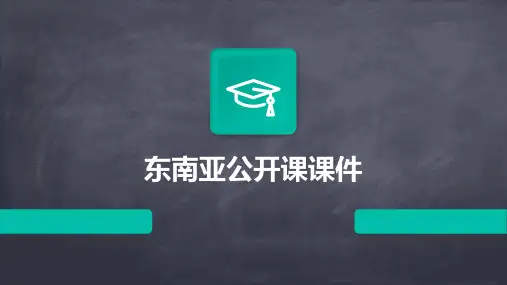 东南亚公开课课件