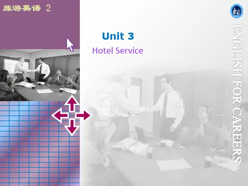 外研社新职业英语(第二版)行业篇 旅游英语2教学课件Unit 3