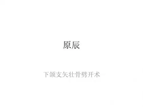 下颌支矢壮骨劈开术-原辰整形医院6