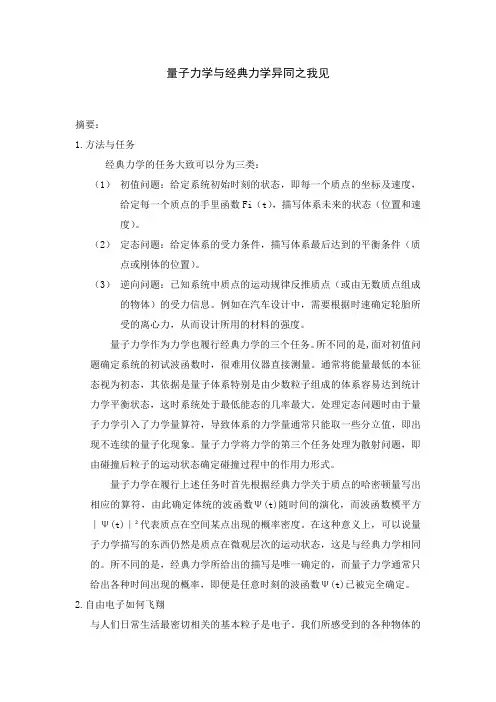 量子力学论文
