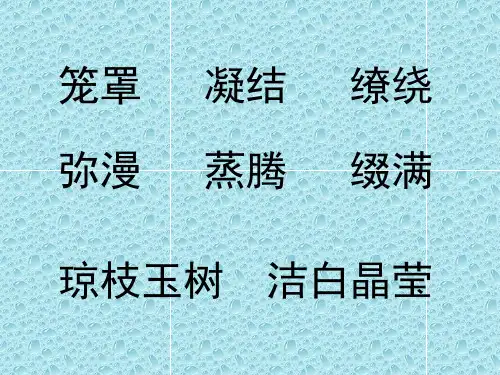雾淞教学课件