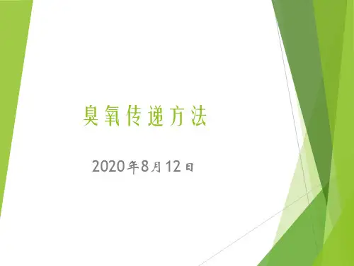 臭氧传递指导书