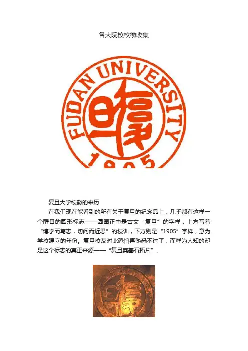 各大院校校徽收集