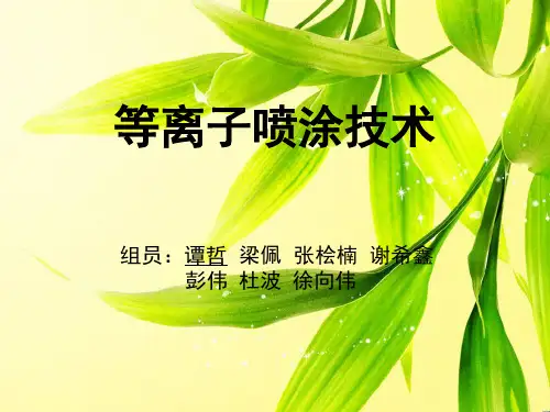 等离子喷涂技术