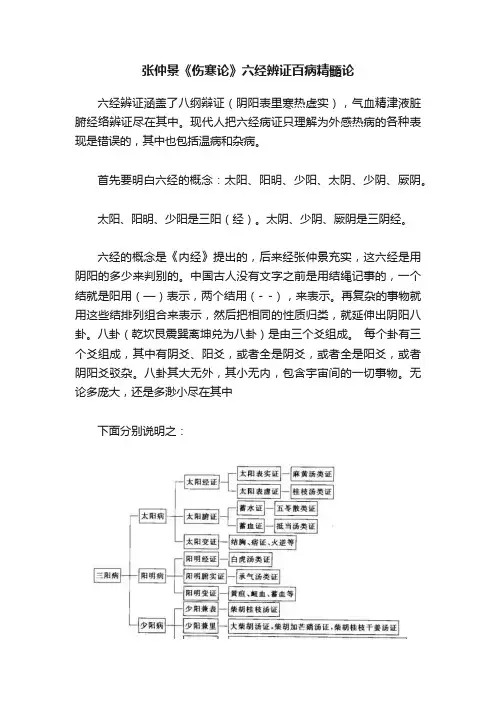 张仲景《伤寒论》六经辨证百病精髓论