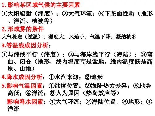 地理答题模板ppt课件