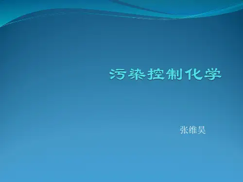 污染控制化学-XXXX