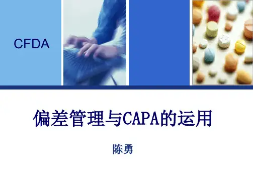 药品生产过程中偏差处理典型案例分析和CAPA的运用