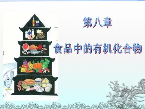 初中化学食品中的有机化合物课件ppt