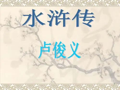 水浒传卢俊义(课堂PPT)