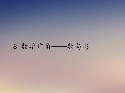 六年级上册数学课件-8 数学广角——数与形｜人教版(共15张PPT)
