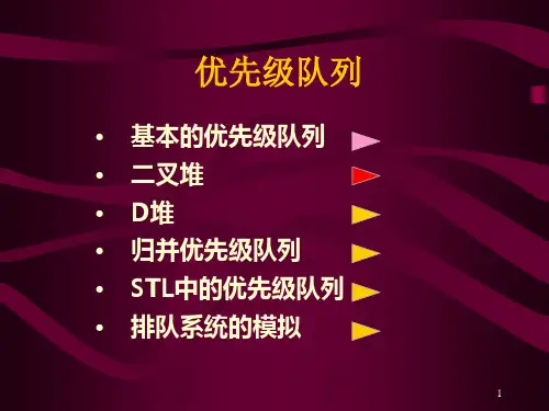 优先级队列讲义