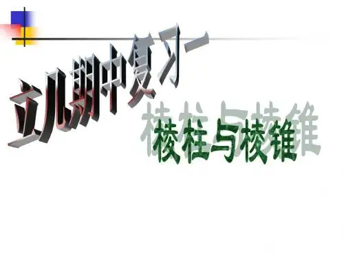 高二数学最新课件-[原创]立体几何综合 精品