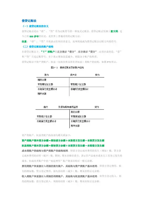 借贷记账法