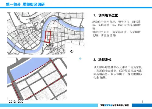 海河沿岸空间分析PPT课件