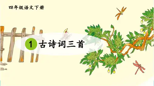 《古诗词三首 宿新市徐公店》   课件(共16张PPT)