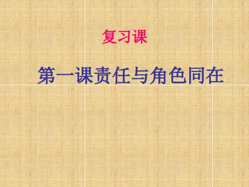 责任与角色同在PPT课件