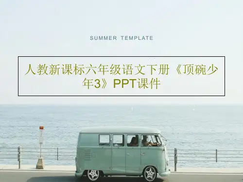 人教新课标六年级语文下册《顶碗少年3》PPT课件共27页文档