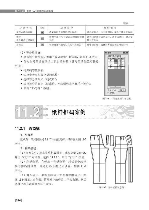 2．推码流程_服装CAD纸样设计基础及应用_[共6页]
