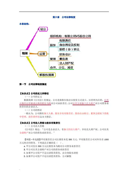 公司法课件(全)