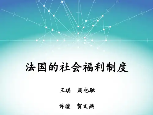 法国的社会福利制度PPT
