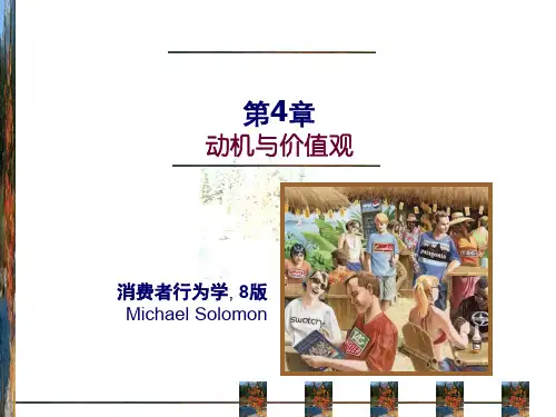 消费者行为学--动机与价值观