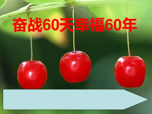 高三冲刺60天主题班会