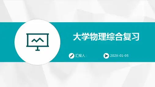 大学物理综合复习