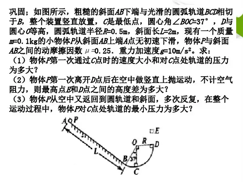 专题动能定理