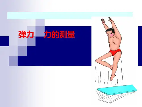八年级物理《弹力和力的测量》课件
