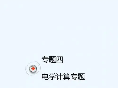 广东省深圳市2017年中考物理总温习 专题四、五 电学计算专题、解答题专题讲义